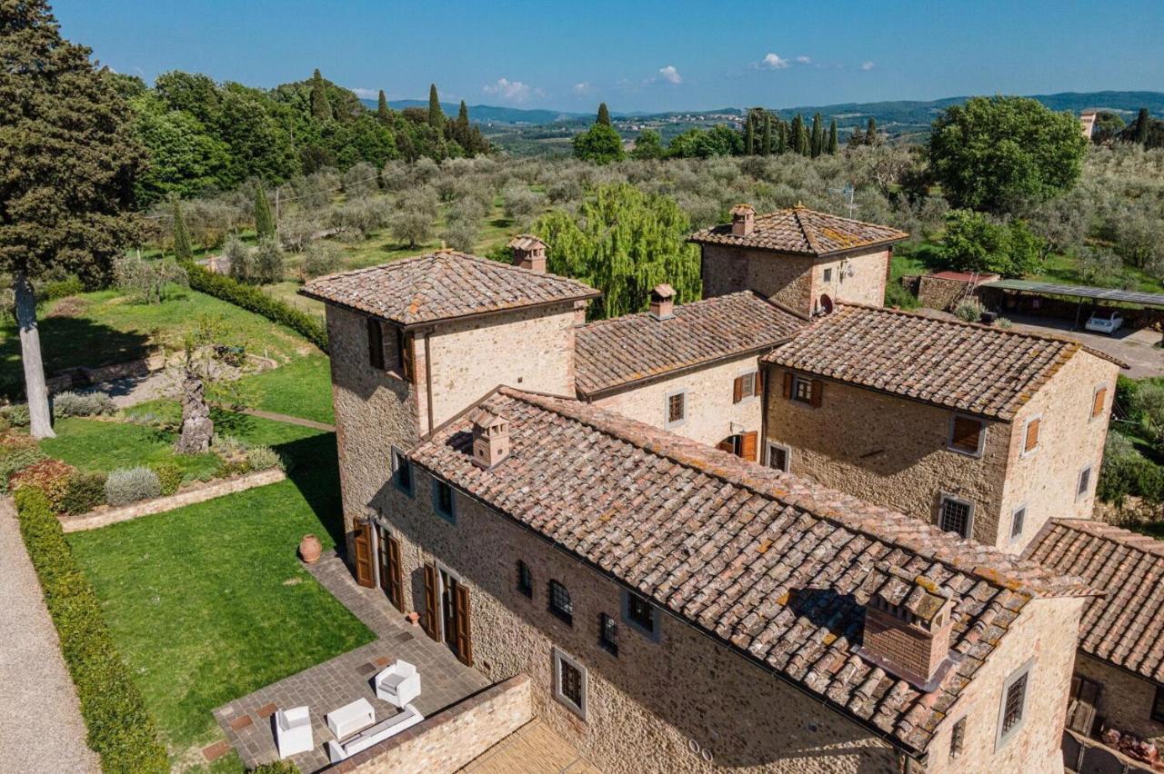 Villa Pianacci Tavarnelle Val di Pesa Kültér fotó