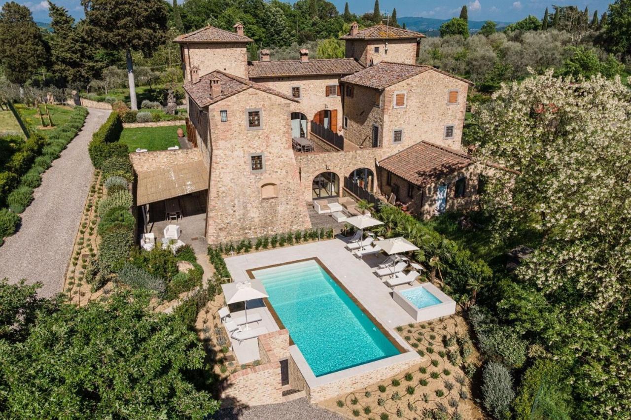 Villa Pianacci Tavarnelle Val di Pesa Kültér fotó